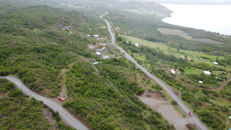 Con avances significativos se desarrolla el proyecto de electrificación rural en sector “Laguna Esmeralda” de Cochrane