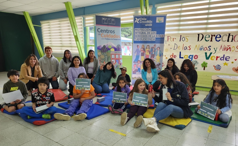 EN LAGO VERDE AUTORIDADES DAN CIERRE AL CENTRO DE CUIDADOS PARA TRABAJOS DE TEMPORADA 2025